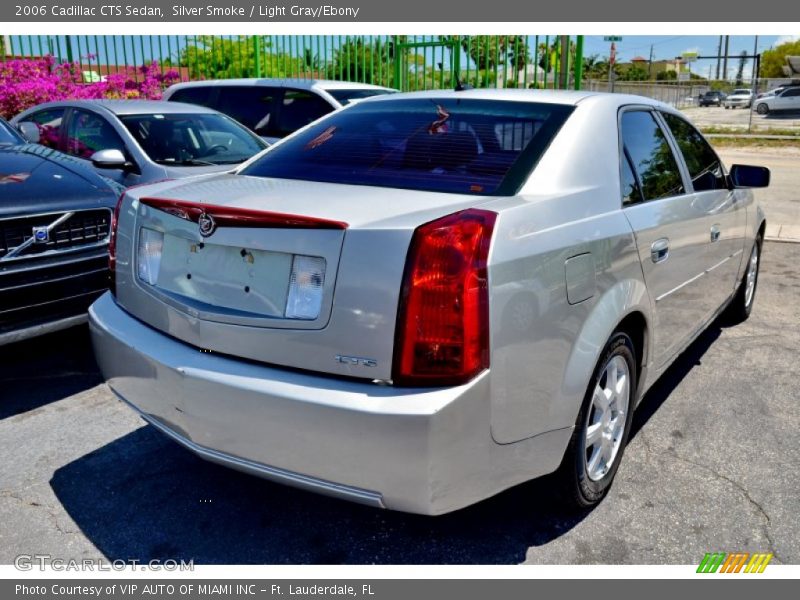 Silver Smoke / Light Gray/Ebony 2006 Cadillac CTS Sedan
