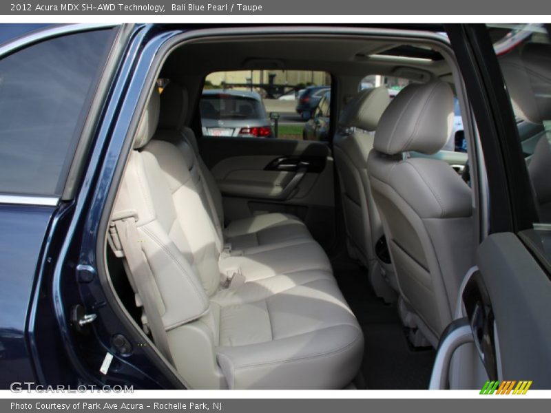 Bali Blue Pearl / Taupe 2012 Acura MDX SH-AWD Technology
