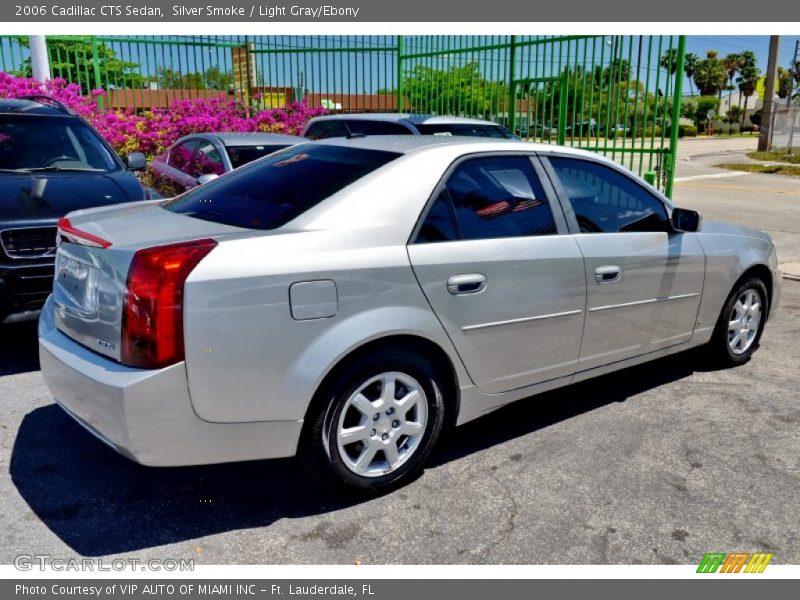 Silver Smoke / Light Gray/Ebony 2006 Cadillac CTS Sedan