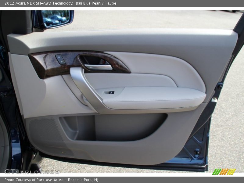 Bali Blue Pearl / Taupe 2012 Acura MDX SH-AWD Technology