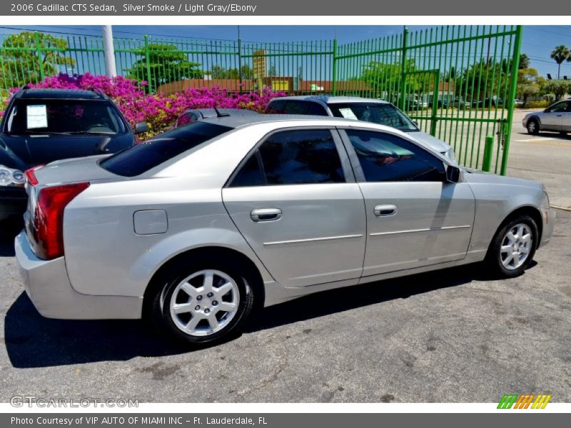 Silver Smoke / Light Gray/Ebony 2006 Cadillac CTS Sedan