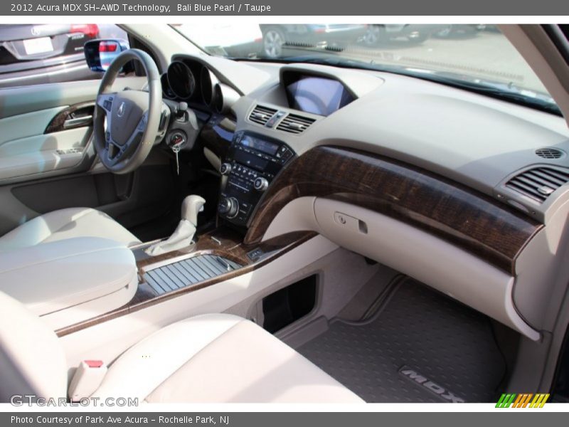 Bali Blue Pearl / Taupe 2012 Acura MDX SH-AWD Technology