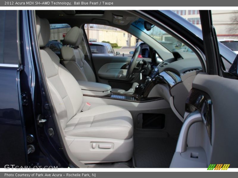 Bali Blue Pearl / Taupe 2012 Acura MDX SH-AWD Technology