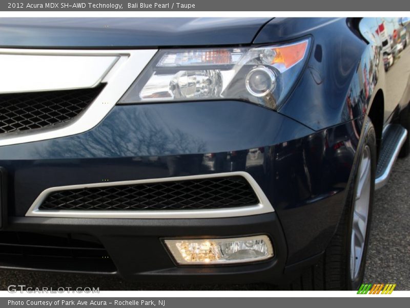 Bali Blue Pearl / Taupe 2012 Acura MDX SH-AWD Technology
