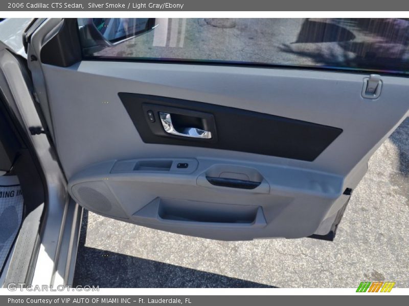 Silver Smoke / Light Gray/Ebony 2006 Cadillac CTS Sedan