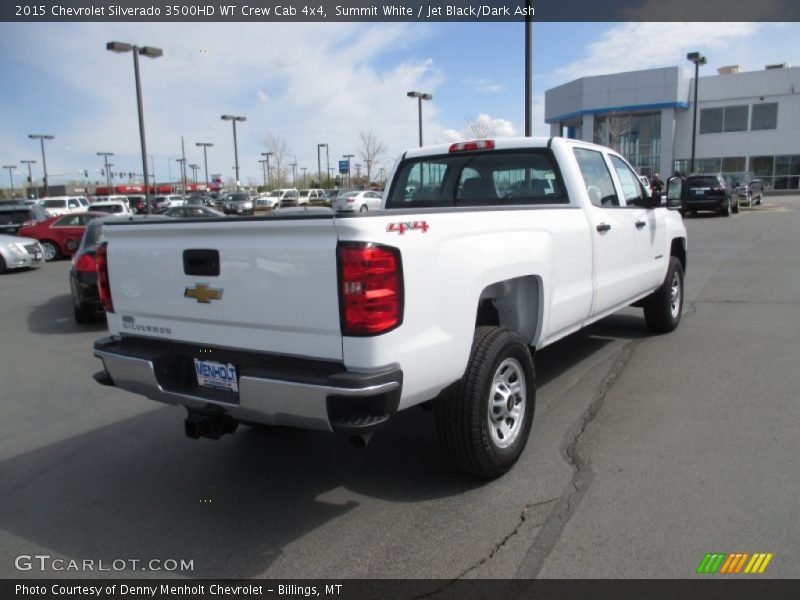 Summit White / Jet Black/Dark Ash 2015 Chevrolet Silverado 3500HD WT Crew Cab 4x4