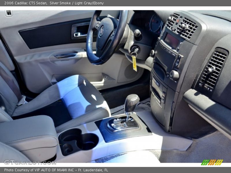 Silver Smoke / Light Gray/Ebony 2006 Cadillac CTS Sedan