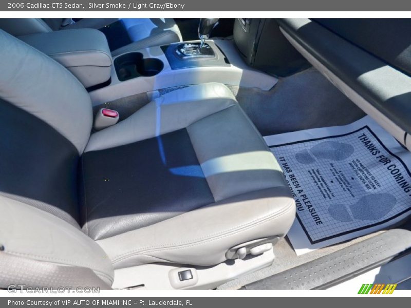 Silver Smoke / Light Gray/Ebony 2006 Cadillac CTS Sedan