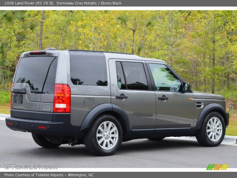 Stornoway Grey Metallic / Ebony Black 2008 Land Rover LR3 V8 SE