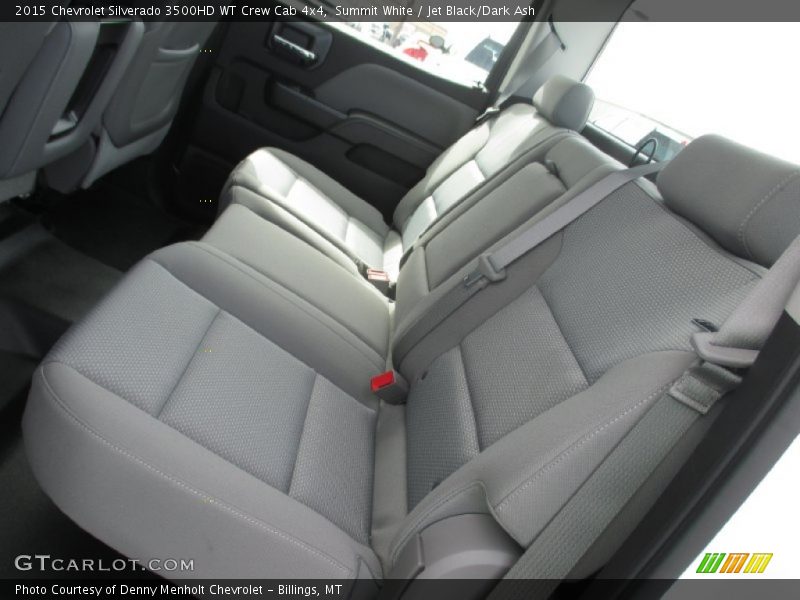 Summit White / Jet Black/Dark Ash 2015 Chevrolet Silverado 3500HD WT Crew Cab 4x4