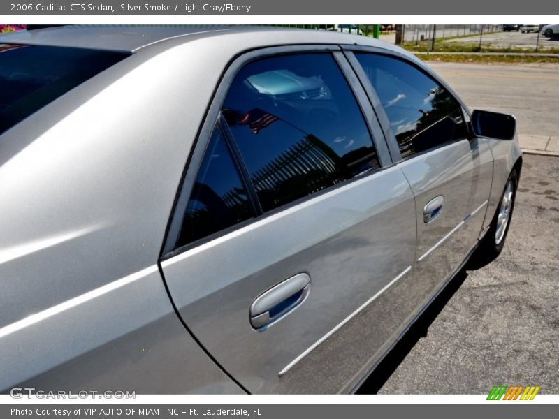 Silver Smoke / Light Gray/Ebony 2006 Cadillac CTS Sedan