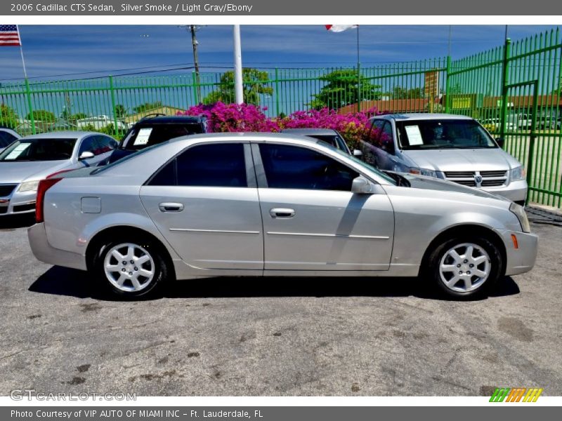 Silver Smoke / Light Gray/Ebony 2006 Cadillac CTS Sedan