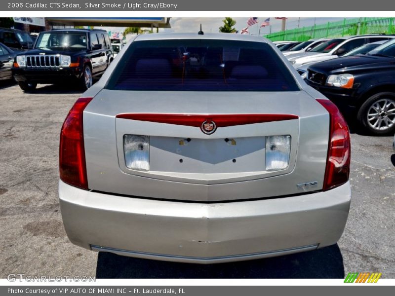 Silver Smoke / Light Gray/Ebony 2006 Cadillac CTS Sedan
