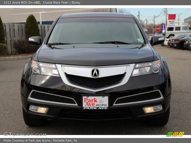 Crystal Black Pearl / Ebony 2012 Acura MDX SH-AWD