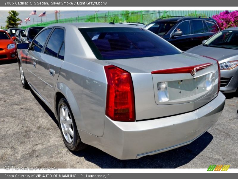 Silver Smoke / Light Gray/Ebony 2006 Cadillac CTS Sedan