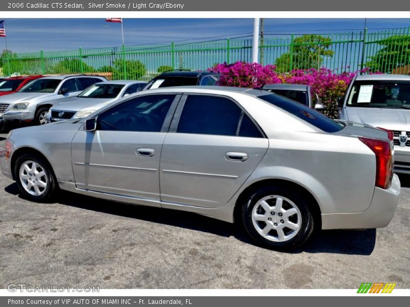 Silver Smoke / Light Gray/Ebony 2006 Cadillac CTS Sedan