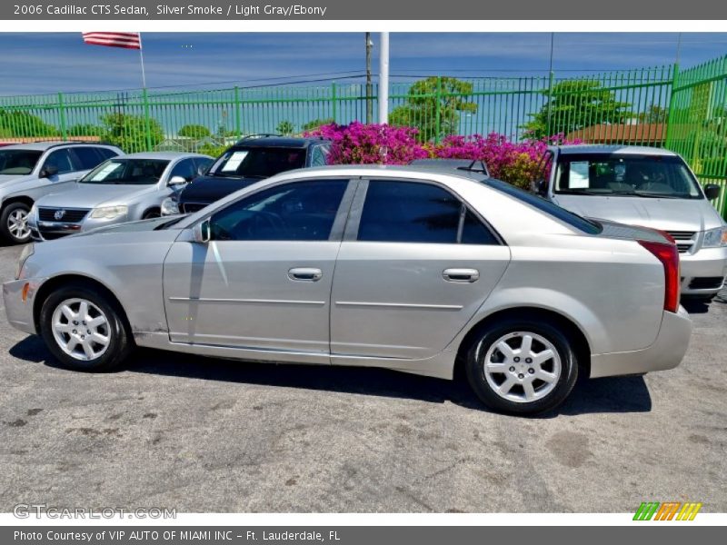 Silver Smoke / Light Gray/Ebony 2006 Cadillac CTS Sedan