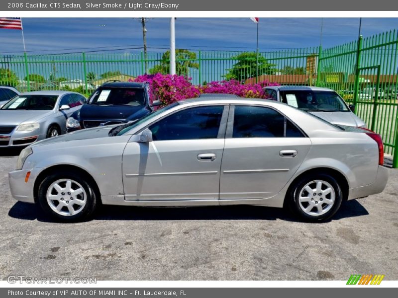 Silver Smoke / Light Gray/Ebony 2006 Cadillac CTS Sedan