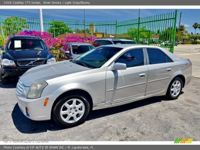 Silver Smoke / Light Gray/Ebony 2006 Cadillac CTS Sedan