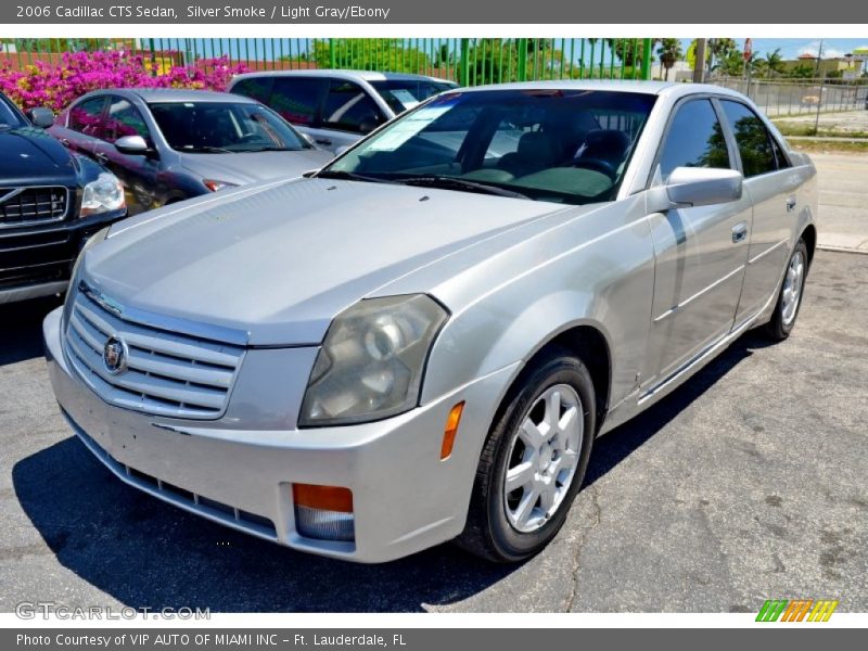 Silver Smoke / Light Gray/Ebony 2006 Cadillac CTS Sedan