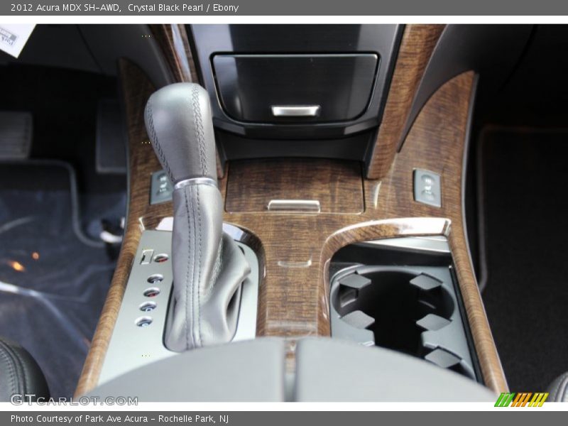 Crystal Black Pearl / Ebony 2012 Acura MDX SH-AWD