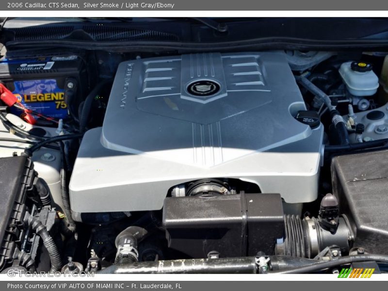 Silver Smoke / Light Gray/Ebony 2006 Cadillac CTS Sedan
