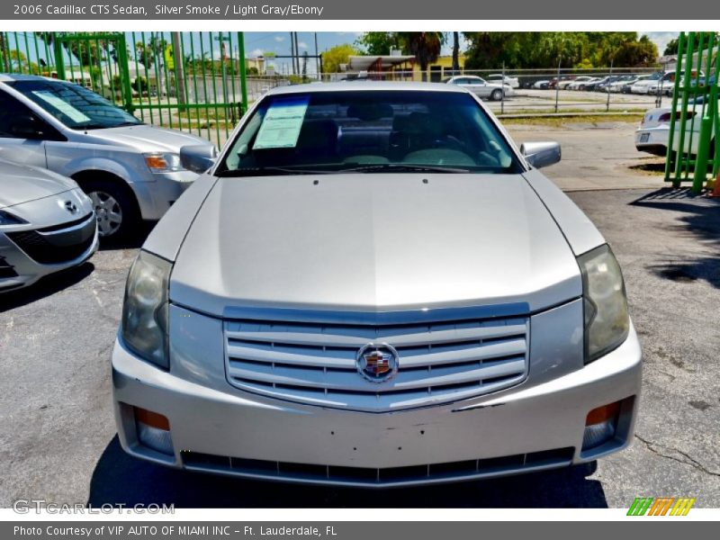 Silver Smoke / Light Gray/Ebony 2006 Cadillac CTS Sedan