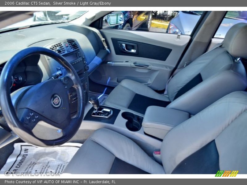 Silver Smoke / Light Gray/Ebony 2006 Cadillac CTS Sedan
