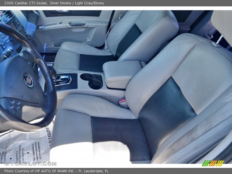 Silver Smoke / Light Gray/Ebony 2006 Cadillac CTS Sedan