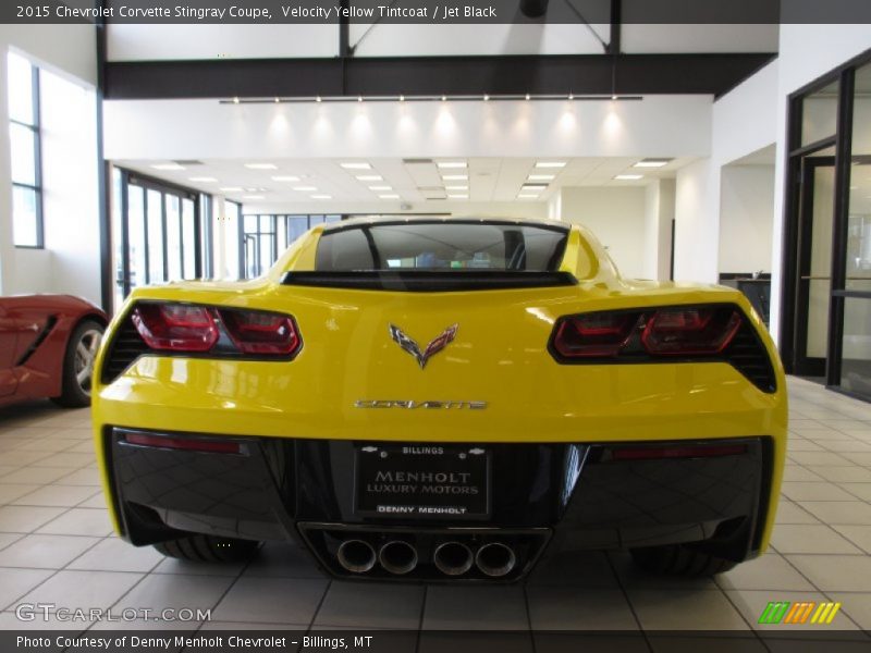 Velocity Yellow Tintcoat / Jet Black 2015 Chevrolet Corvette Stingray Coupe