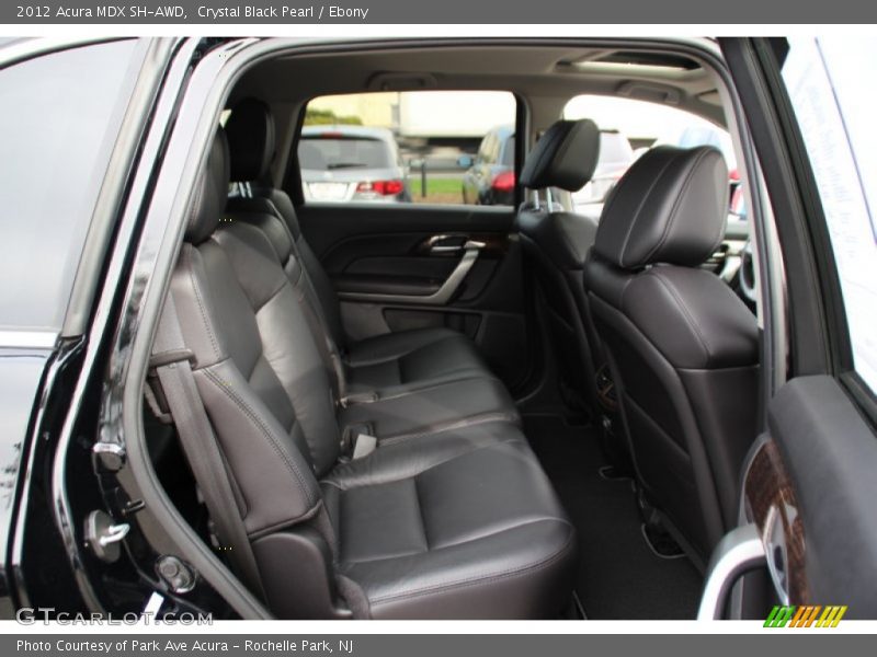 Crystal Black Pearl / Ebony 2012 Acura MDX SH-AWD
