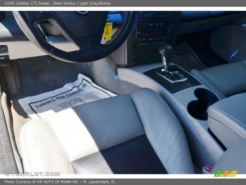 Silver Smoke / Light Gray/Ebony 2006 Cadillac CTS Sedan