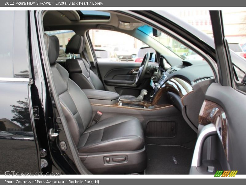Crystal Black Pearl / Ebony 2012 Acura MDX SH-AWD