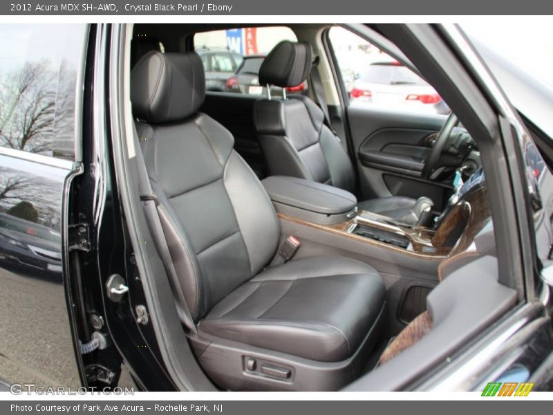 Crystal Black Pearl / Ebony 2012 Acura MDX SH-AWD