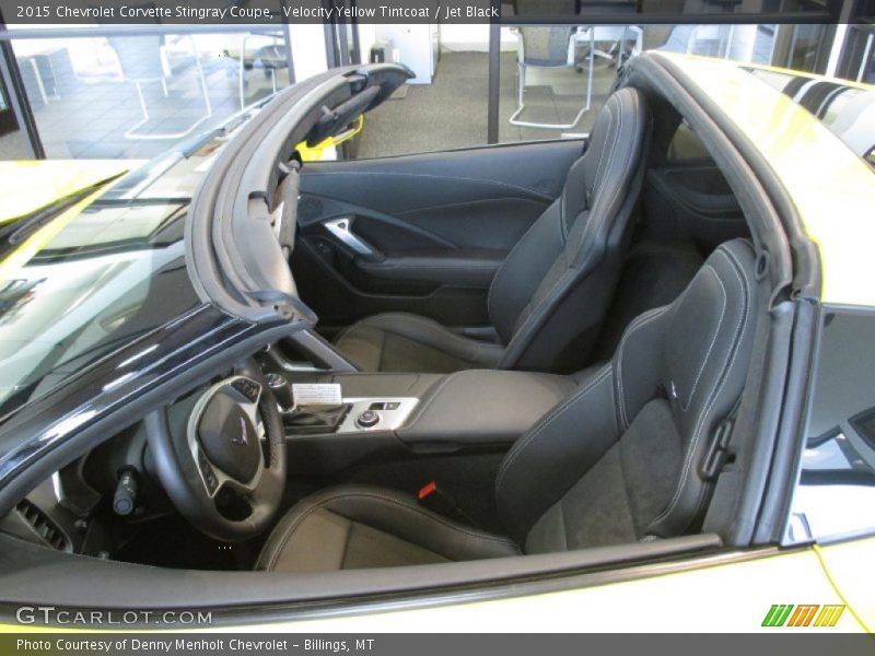 Velocity Yellow Tintcoat / Jet Black 2015 Chevrolet Corvette Stingray Coupe