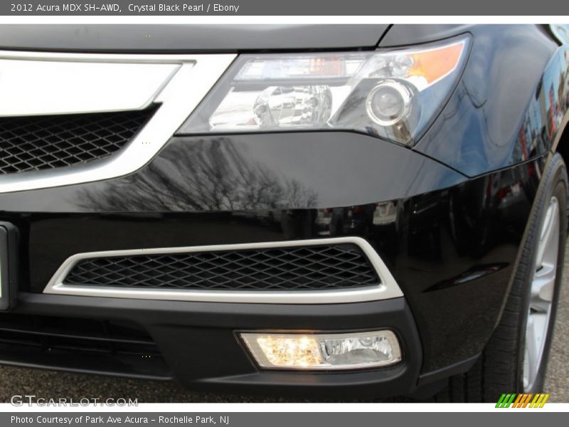 Crystal Black Pearl / Ebony 2012 Acura MDX SH-AWD