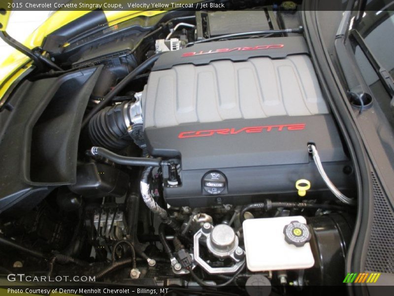 Velocity Yellow Tintcoat / Jet Black 2015 Chevrolet Corvette Stingray Coupe
