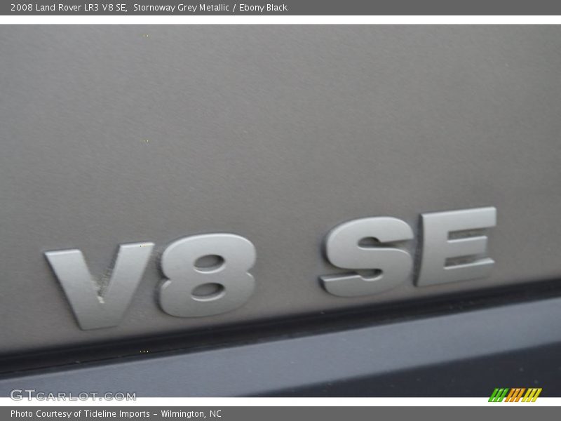 Stornoway Grey Metallic / Ebony Black 2008 Land Rover LR3 V8 SE