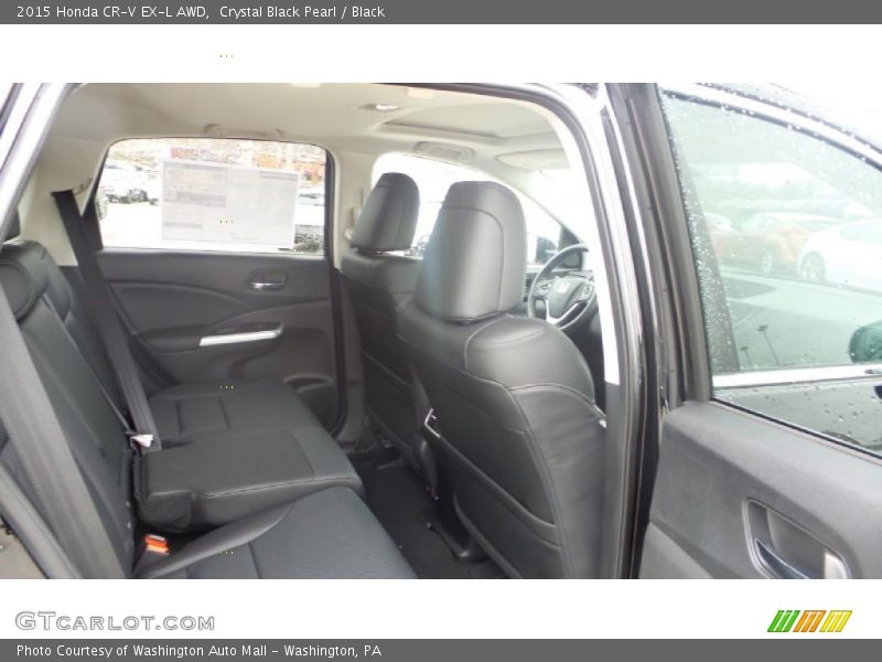 Crystal Black Pearl / Black 2015 Honda CR-V EX-L AWD