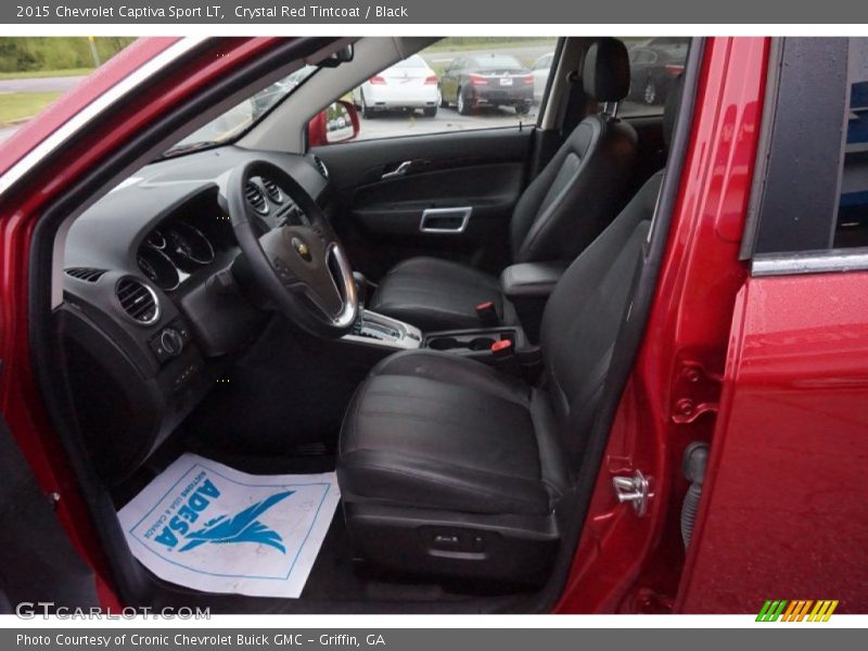 Crystal Red Tintcoat / Black 2015 Chevrolet Captiva Sport LT