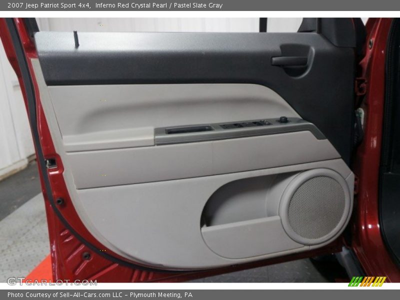 Inferno Red Crystal Pearl / Pastel Slate Gray 2007 Jeep Patriot Sport 4x4