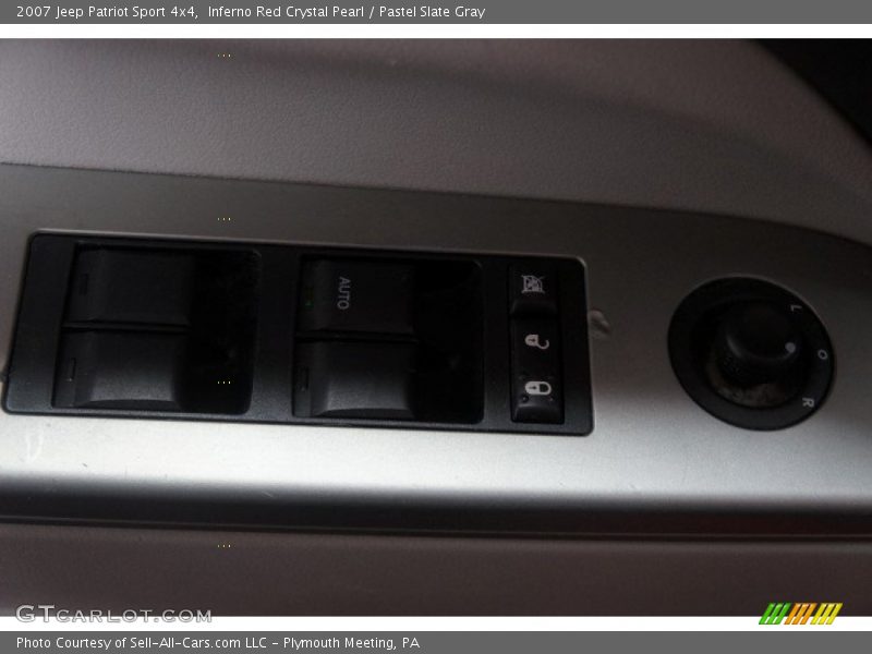 Inferno Red Crystal Pearl / Pastel Slate Gray 2007 Jeep Patriot Sport 4x4