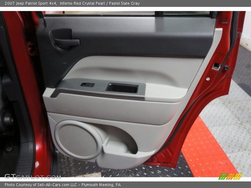 Inferno Red Crystal Pearl / Pastel Slate Gray 2007 Jeep Patriot Sport 4x4