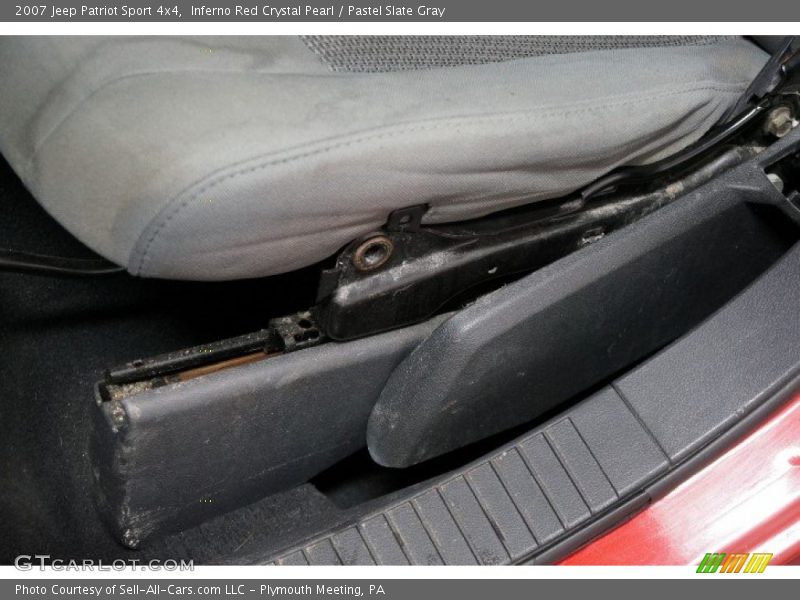 Inferno Red Crystal Pearl / Pastel Slate Gray 2007 Jeep Patriot Sport 4x4