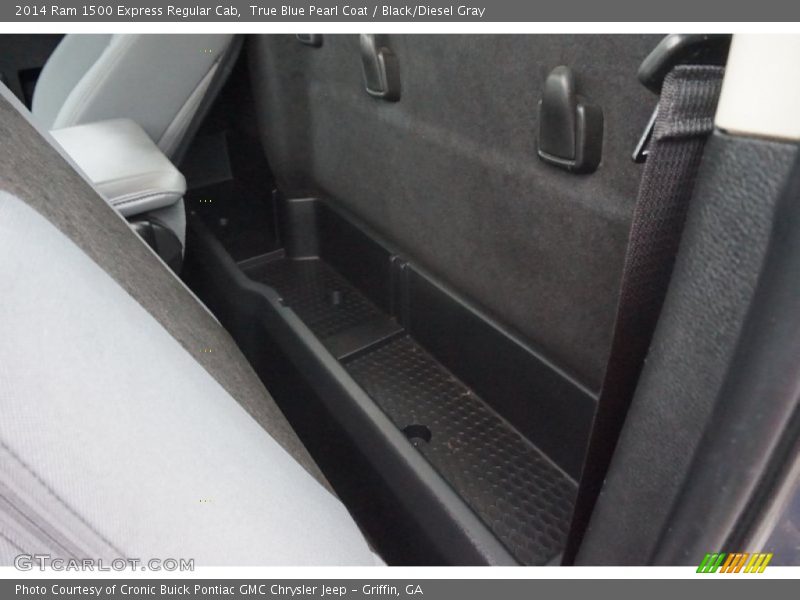 True Blue Pearl Coat / Black/Diesel Gray 2014 Ram 1500 Express Regular Cab