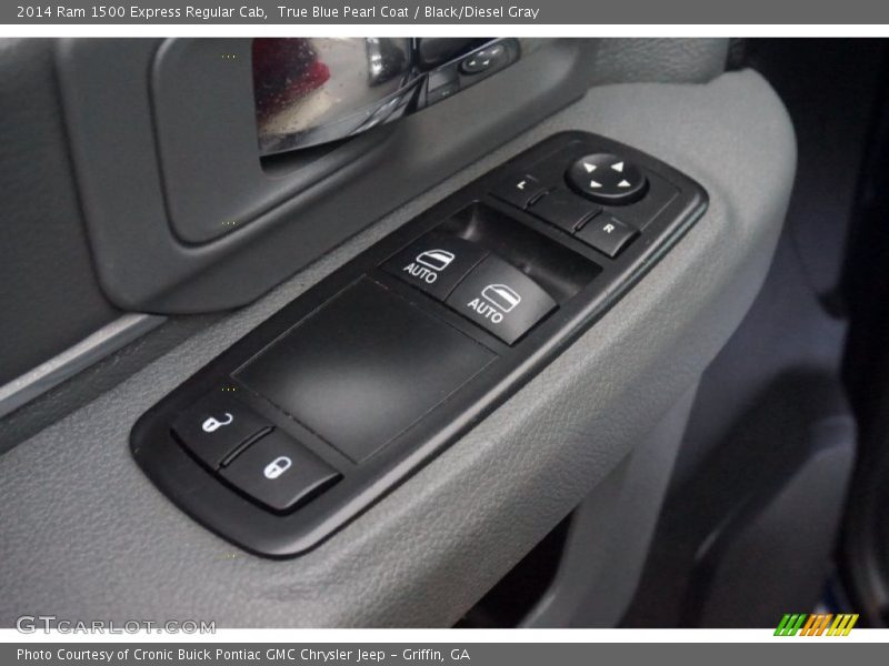 True Blue Pearl Coat / Black/Diesel Gray 2014 Ram 1500 Express Regular Cab