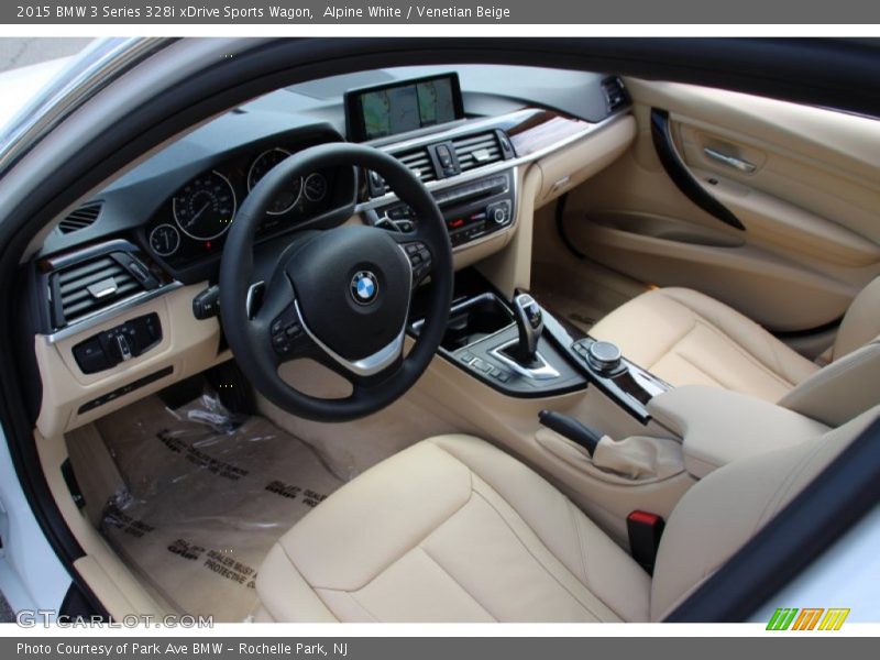  2015 3 Series 328i xDrive Sports Wagon Venetian Beige Interior