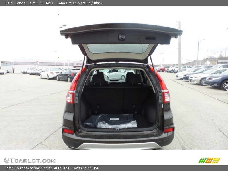 Kona Coffee Metallic / Black 2015 Honda CR-V EX-L AWD