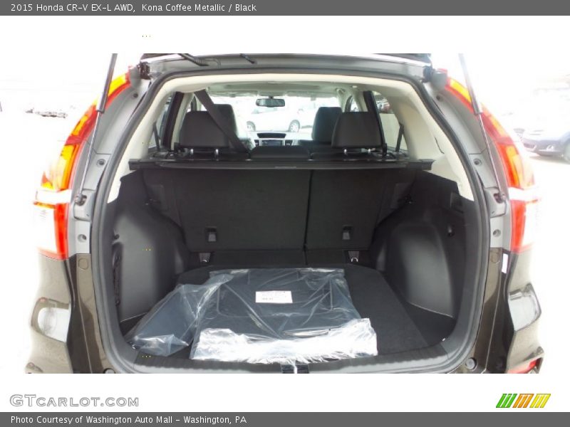 Kona Coffee Metallic / Black 2015 Honda CR-V EX-L AWD