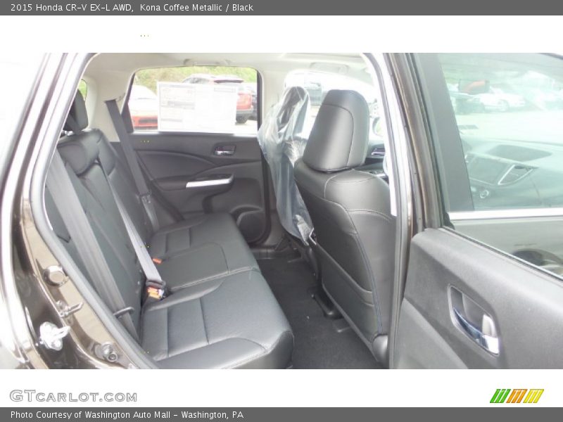 Kona Coffee Metallic / Black 2015 Honda CR-V EX-L AWD